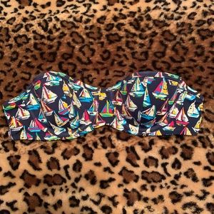 RARE Victoria’s Secret sail boat bikini top